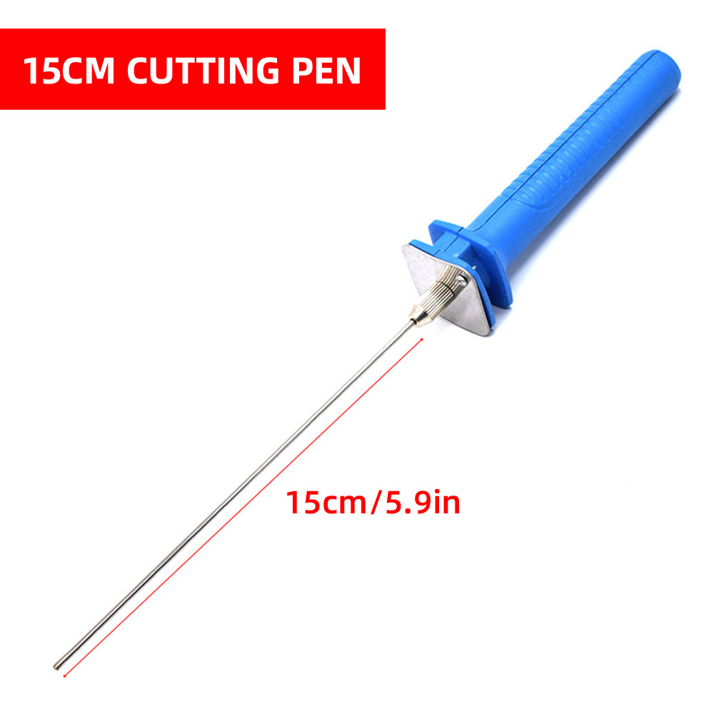 Foam Cutter Pen 5/10/15/20/25cm Electric Foam Polystyrene Cutting Machine Portable Styrofoam Cutter Cutting Bubble Tools 6-12V: light yellow