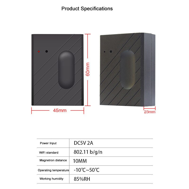 Smart Home System WiFi Switch Garage Door Opener Controller Wireless Phone Remote Control With Tuya APP Alexa Google home Voice