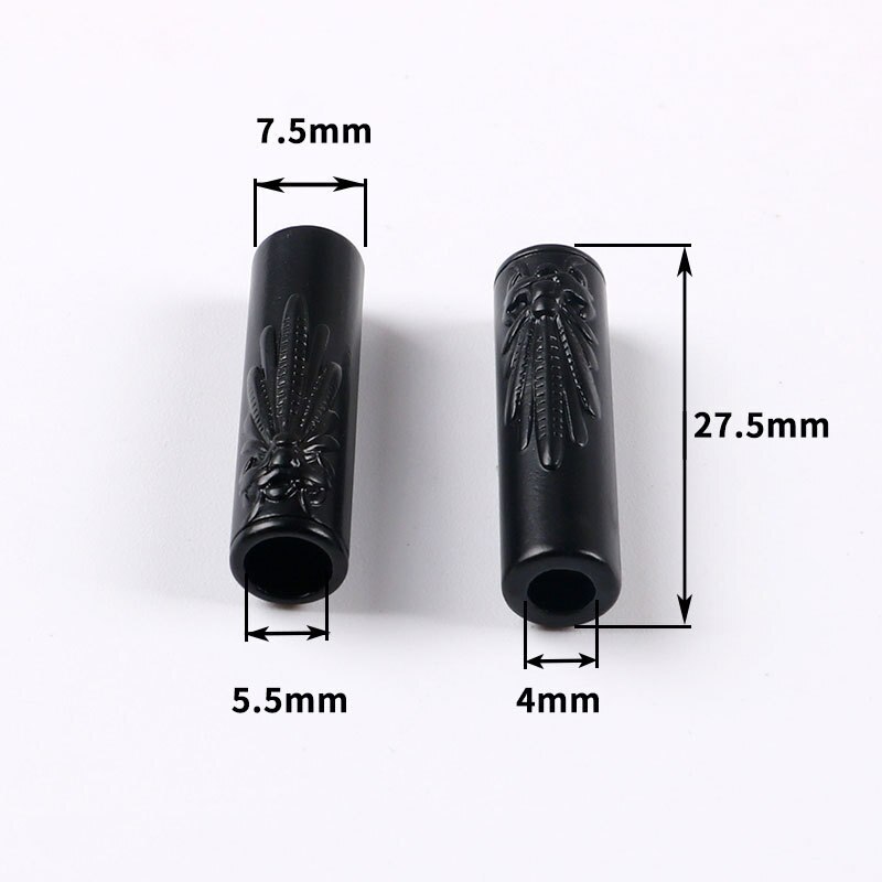 Tope con patrón de libélula en relieve de 27,5mm de altura, extremos de cuerda, tapa de cordón, enganches, accesorios para cordones de ropa