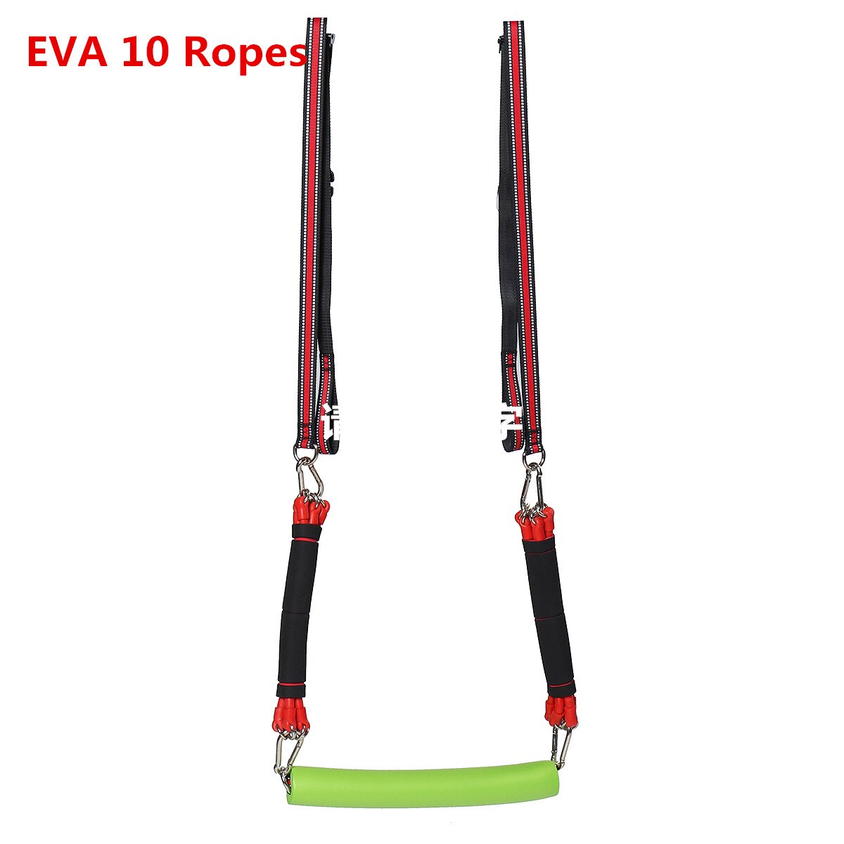 Fitness Sling Straps Suspension Resistant Heavy Duty Pull Up Belt Pull Up Bar Hanging Leg Raiser Home Gym Fitness Equipment: Green