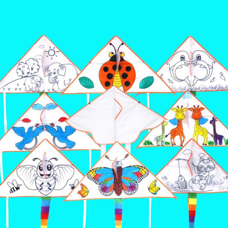 Cerf-volant plat aigle avec 30 mètres ligne de cerf-volant enfants volants cerfs-volants chaussettes à vent jouets de plein air jouets en tissu de jardin pour enfants