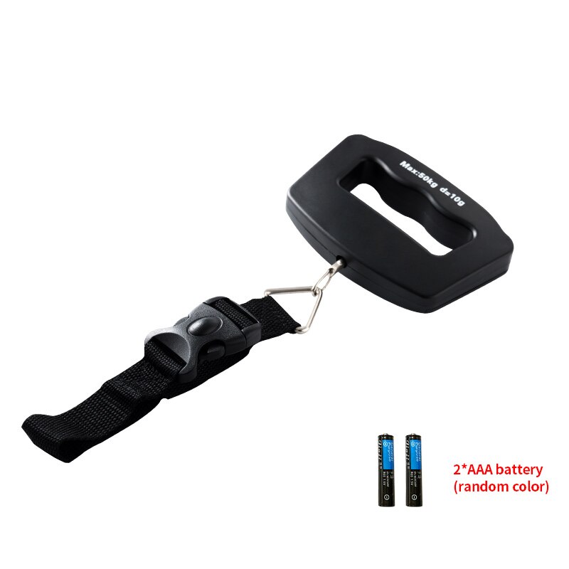 Pocket Scales Electronic Hook Weight Postal Business Mini Digital Scale for Fishing Luggage Gram Ounces Weighing Balance 50kg: Webbing scale