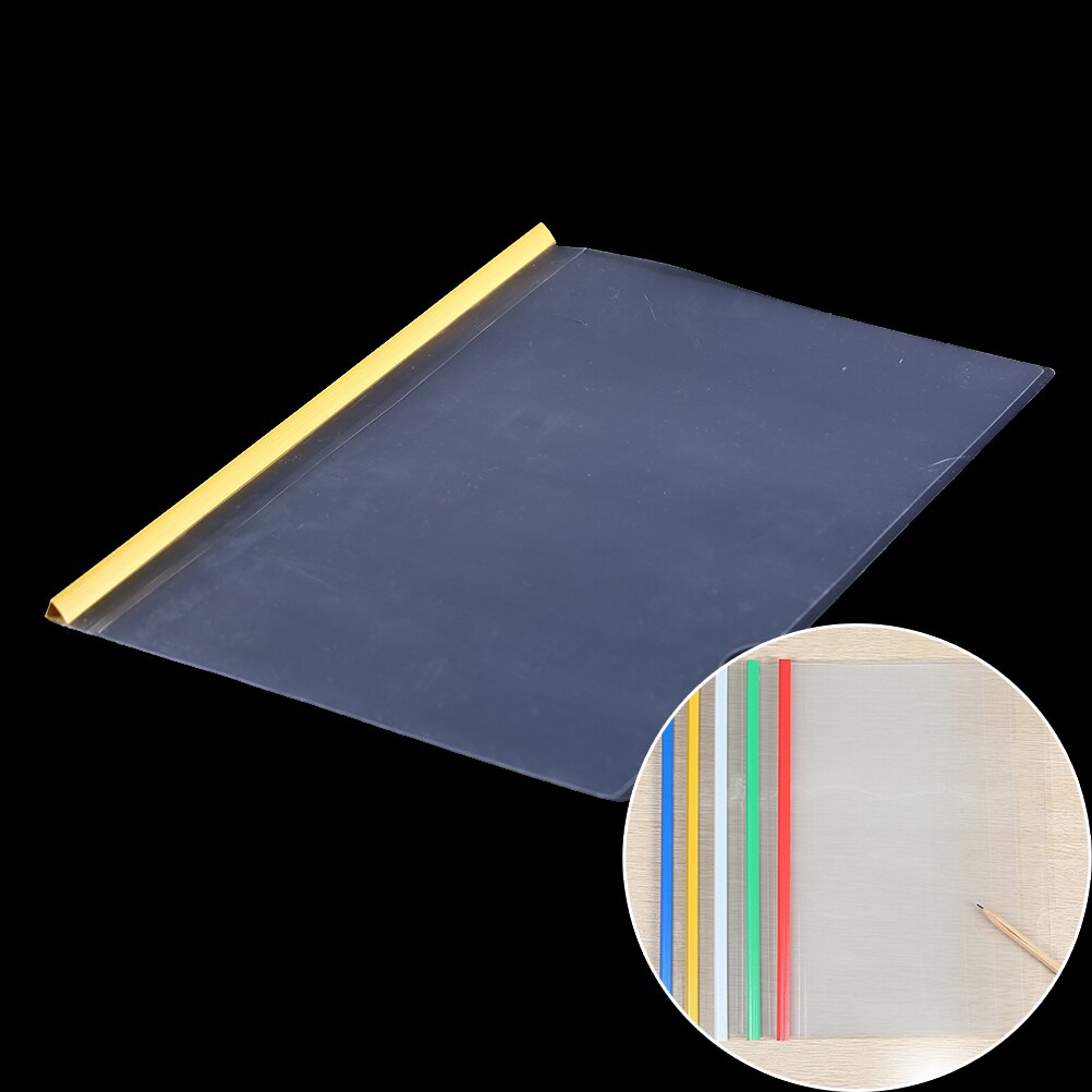 5pc Paper Booklet Folder A4 Document Storage colorful double-layer filing Products Insert Test