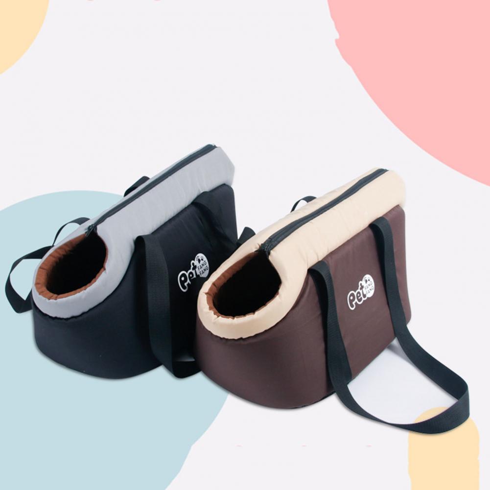 Comfortable Carrier Tote Stylish Pet Bag Shoulder Strap with Hole Interior Pad Carrier Tote