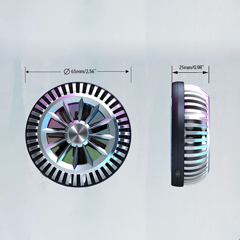 Magnetische Halfgeleider Mobiele Telefoon Platte Radiator Metalen Telefoon Cooling