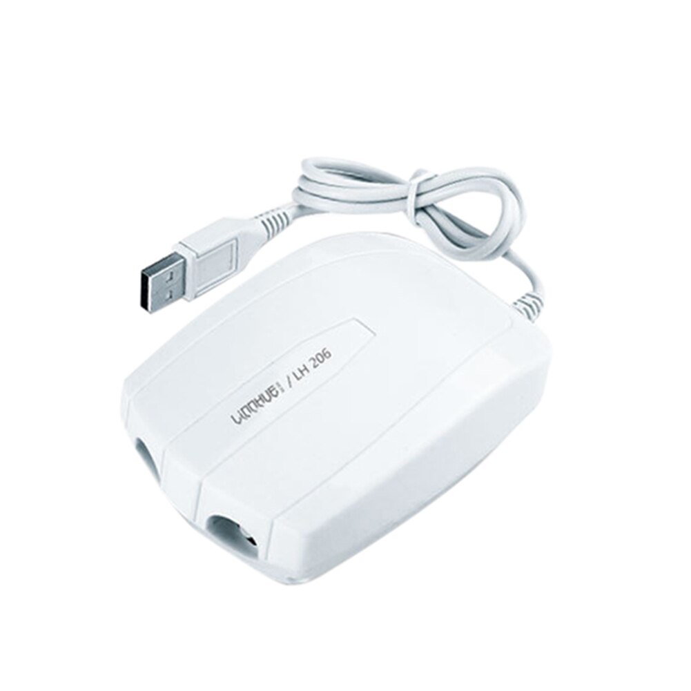 Akvarium akvarie luftpumpe filter ultra lydløs usb drevet ilt luftbobler pumpe kan csv
