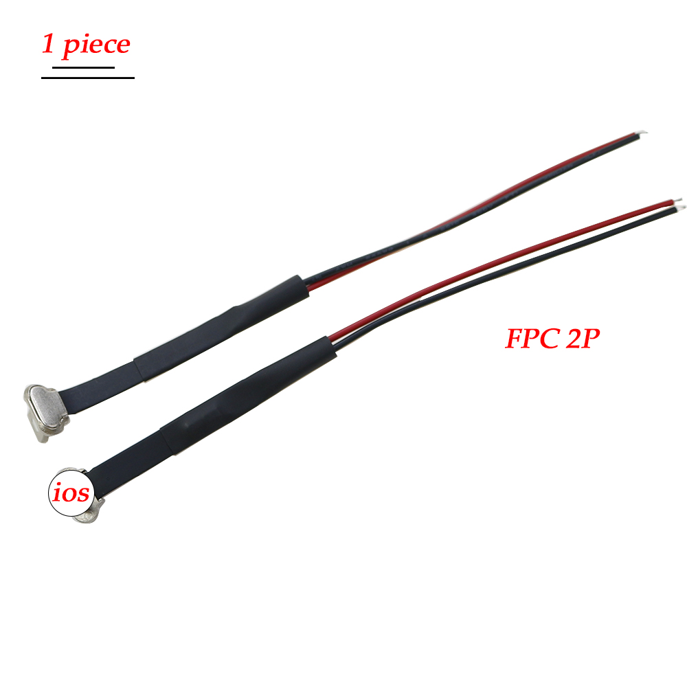 USB C tipo C FPC 2 pines 3 pines con resistencia R1 Cable plano suave Cable de carga macho extensión de Cable de carga de carga rápida para teléfono: Marfíl