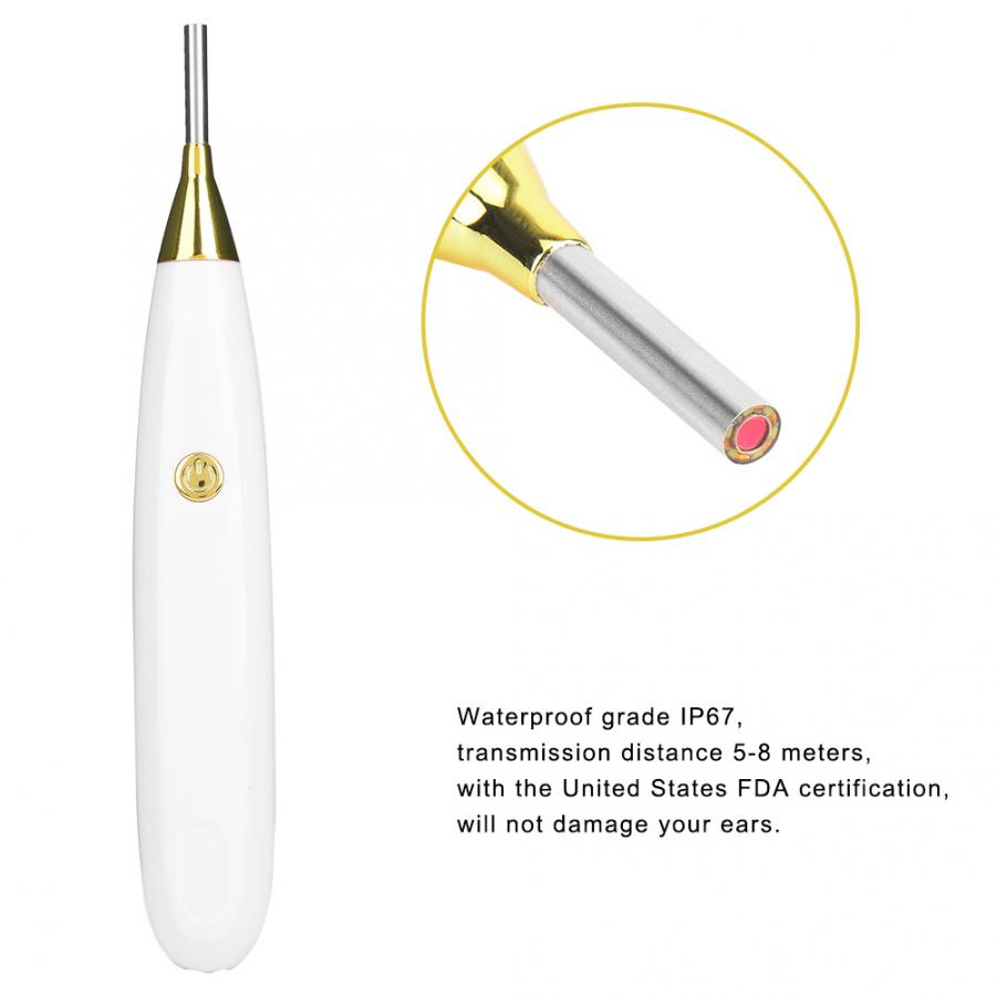 Wf -500 wifi visuele otoscoop oorinspectiecamera 1mp endoscopen oorreinigingstool oorotoscoop visuele otoscoop