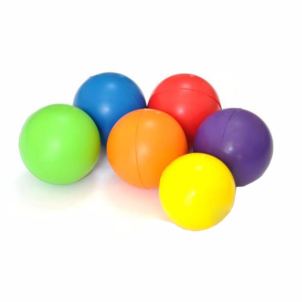 7Cm Kleurrijke Stress Fidget Hand Relief Squeeze Foam Squish Ballen Kids Toy Herbruikbare Stress Bal
