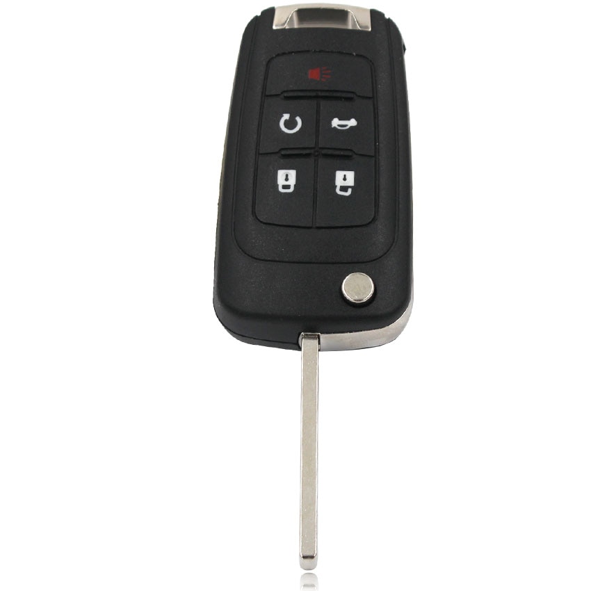 Remote Key fob 5 Button For Buick LaCrosse Regal Verano Encore Allure 433MHZ with ID46 chip HU100 Blade