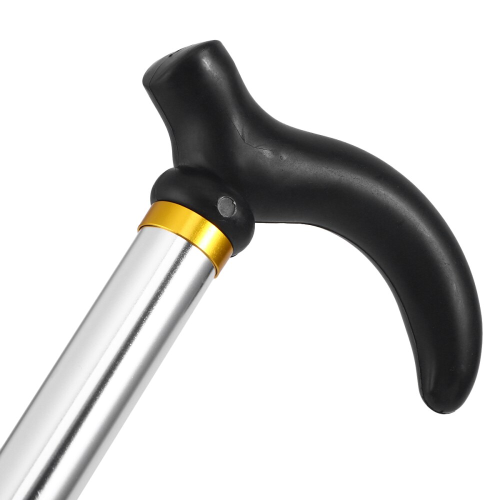 1 Pcs Cane Adjustable Retractable Telescopic 2 Section Walking Stick Tool Cane for Patient Old People