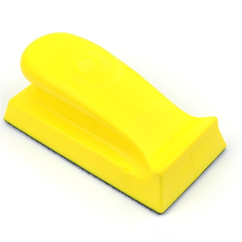 POLIWELL 1PCS 1~6 inch PU Foam Sanding Disc Holder Sandpaper Backing Polishing Pad Hand Grinding Block All Sizes Sanding Pad