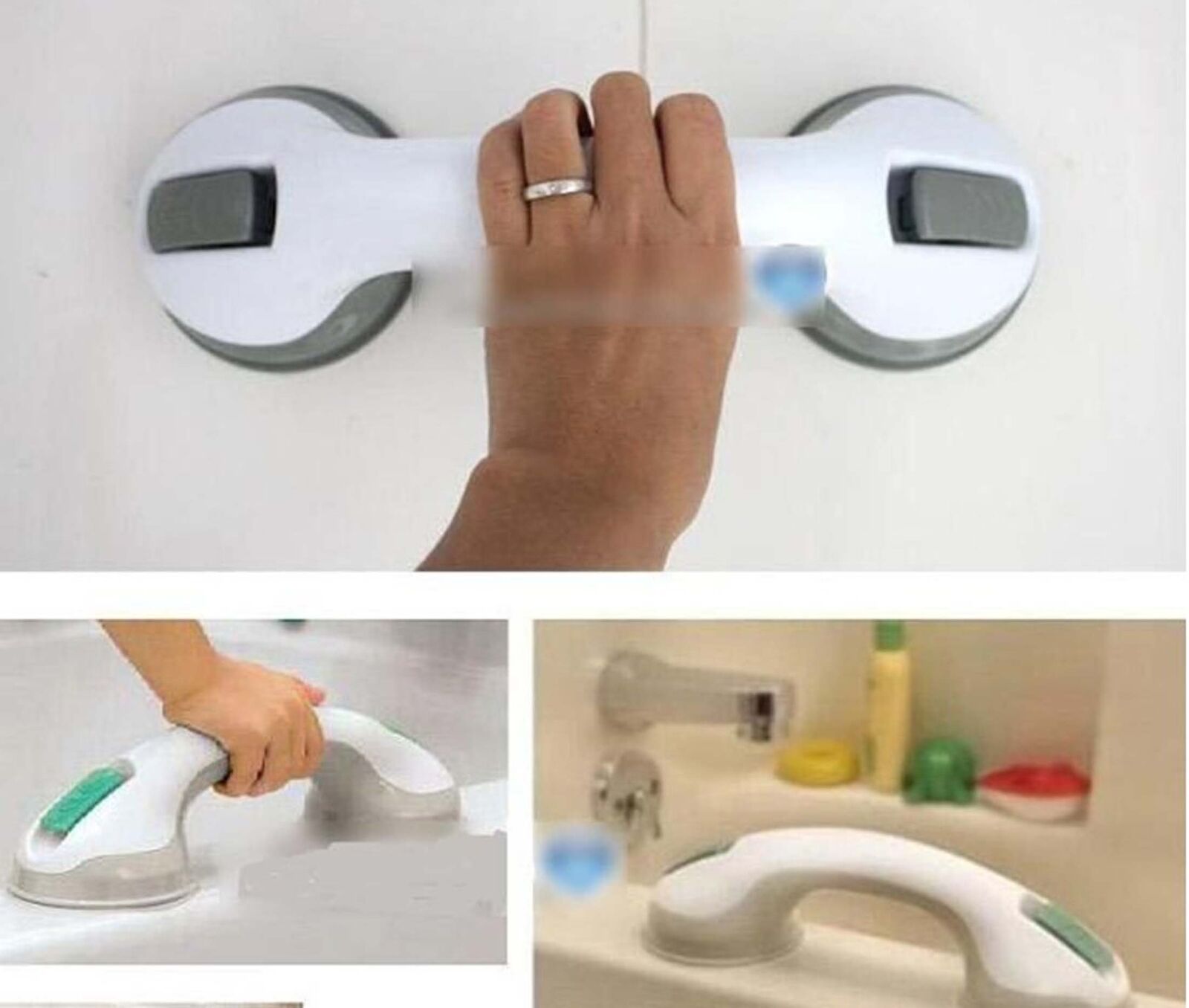 Zuig Grab Bar, 29Cm Draagbare Zuig Veiligheid Grab Rail Voor Een Bad Of Douche