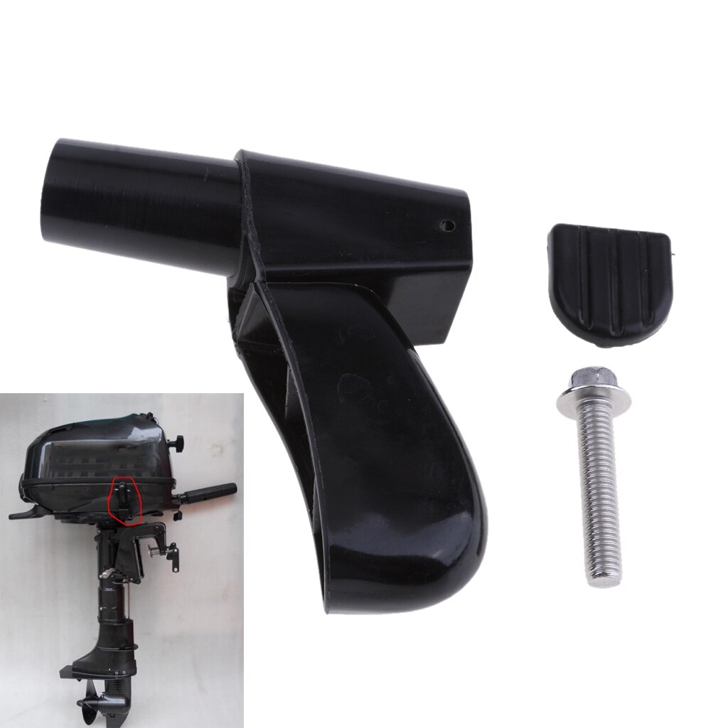 Barco fuera de borda pomo de palanca de cambios para motor fueraborda 6hp 4 tiempos eje corto