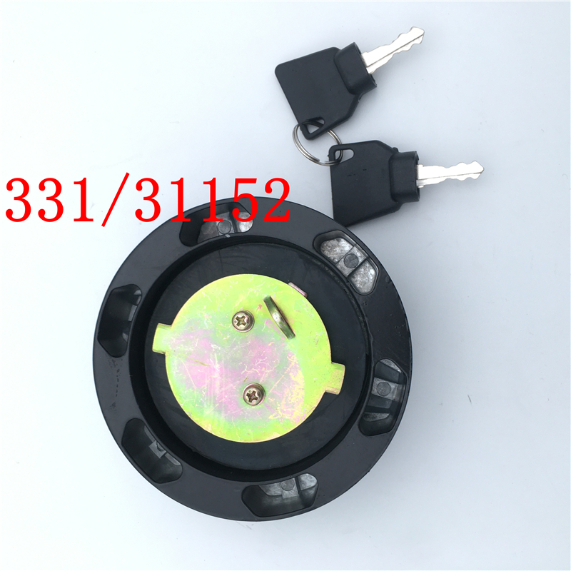 331-31152 3313352 Excavator Fuel Diesel Tank CAP Cover With 2 Key for JCB JS130 JS160 JS220 JS145 JS460 JS210JS18 331/31152