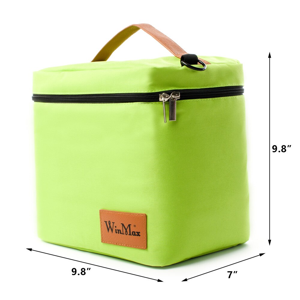 Winmax BX002 Borse Termiche Per maschio Femmina Cibo Fresco Picnic Isolamento Termico Donne del Sacchetto di Pranzo Contenitore di Viaggi Isolamento Borsa del Ghiaccio