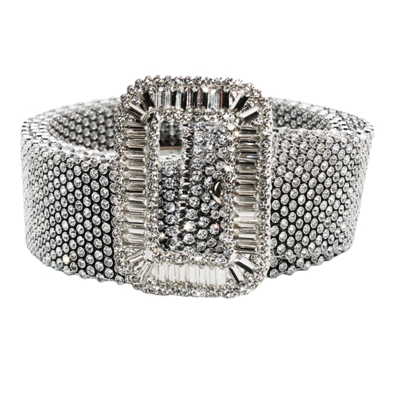 Cinturones góticos de diamantes de imitación para mujer, PU correa de cuero, cinturones de diamantes de imitación, vaquero occidental Y2K para niñas, cinturón de para Jeans, DXAA