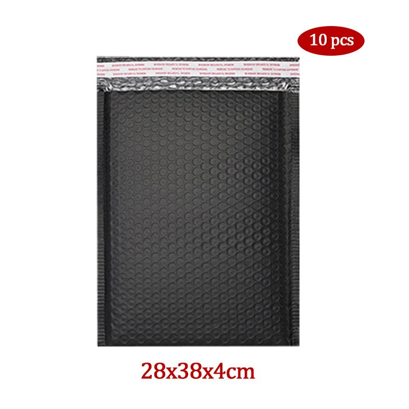 Matte Black Waterproof Self Seal Bubble Mailer Padded Envelope Mailing Packaging Courier Bags for Phone Book Clothing: Style 6