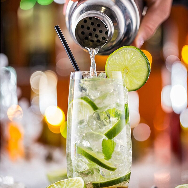 16pcs/set Acrylic Stainless Steel Cocktail Shaker Bar Wine Mixer Set Bartender Cocktail Hand Shaker Tool Kit Party Bar Tool