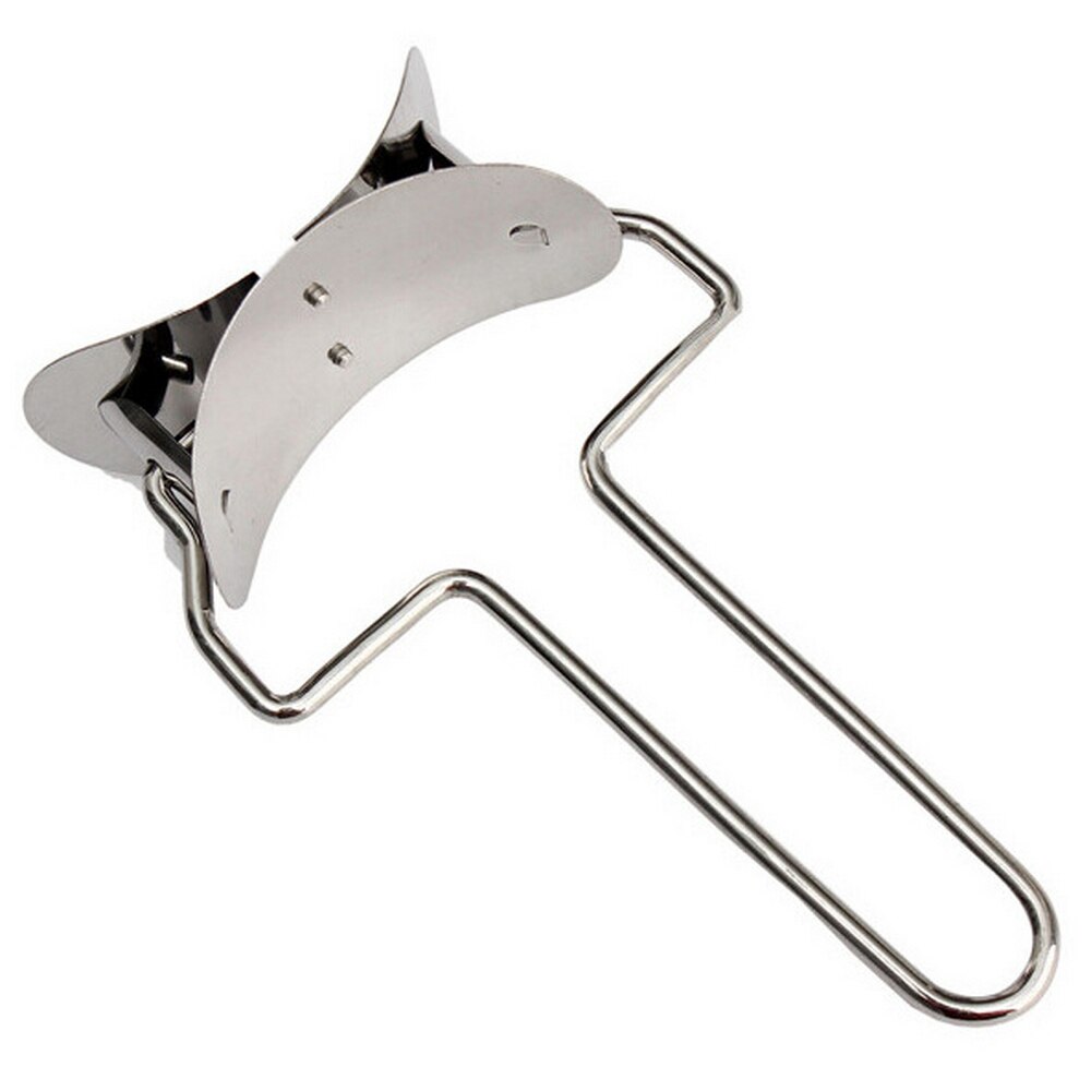 2pcs / set Stainless Steel Dumpling Maker Wraper Pastry Tools Dough Cutter Ravioli Pie Dumpling Mold Kitchen Accessories: 1