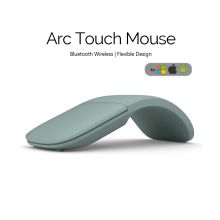 1600 dpi bluetooth 4.0 trådlös mus hopfällbar arc touch mause vikbara ultratunna mute möss för surfacebook laptop kontorsbruk