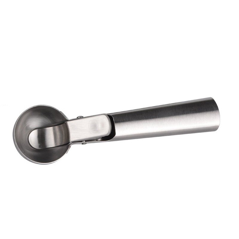 Stainless Steel Ice Cream Spoon Multi-funtion Mashed Potatoes Watermelon Jelly Yogurt Cookies Handle Scoop Kitchen Accessories
