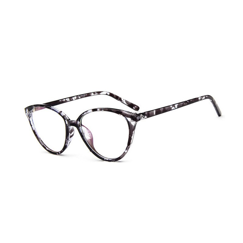 Zilead Retro Cat Eye Clear Lens Spectacle Frame Brand Women Blue-ray Optical Eyewear Frame Myopia Lens Frame Plain Glasses