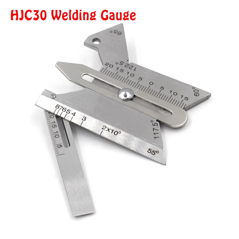 HJC30 Welding Gauge Welding Caliper weld Inspection Multi-function Welding Inspection Seam Gage pit test ulnar Ruler