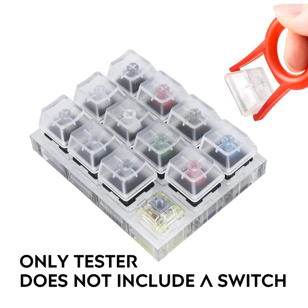8 Pcs Original Cherry Mx Switch Mechanical Keyboard Switch Silver Mx Brown Blue Red Switch 3 Pin feet Cherry Mx Clear Switch