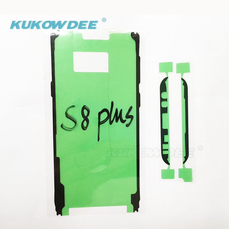 5 stück Rahmen Aufkleber Für Samsung Galaxy S5 S6 rand Plus S7 rand S8 Plus S9 Plus LCD Lünette Adhesive band Kleber Rahmen Aufkleber