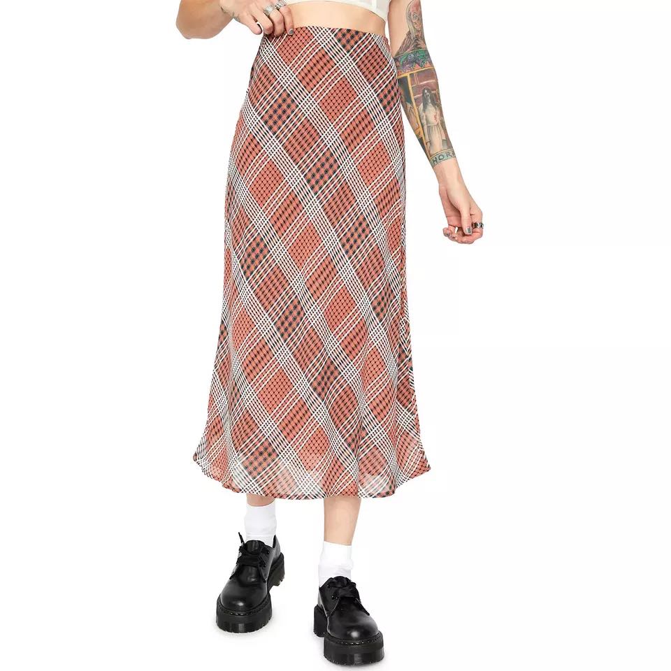 Andiwa Y2k Mini jupe plissée en jean pour femme Style gothique punk Taille haute Volants