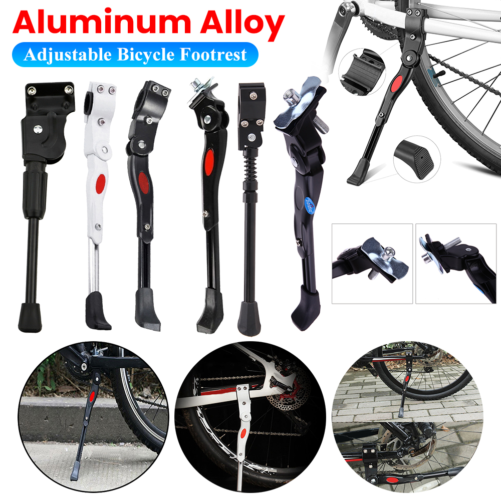 Soporte ajustable para bicicleta de montaña y carretera, soporte lateral para bicicleta, reposapiés, accesorios de ciclismo