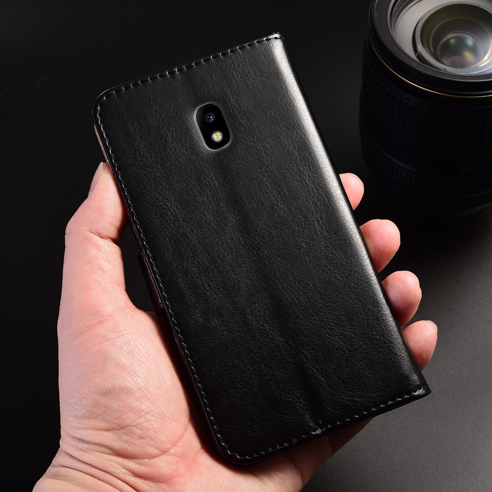 Coque for on samsung  j730 plånboksställ flip-fodral för samsung galaxy  j7 j730 j730f sm -j730f capa samsung  j7 j730 fodral