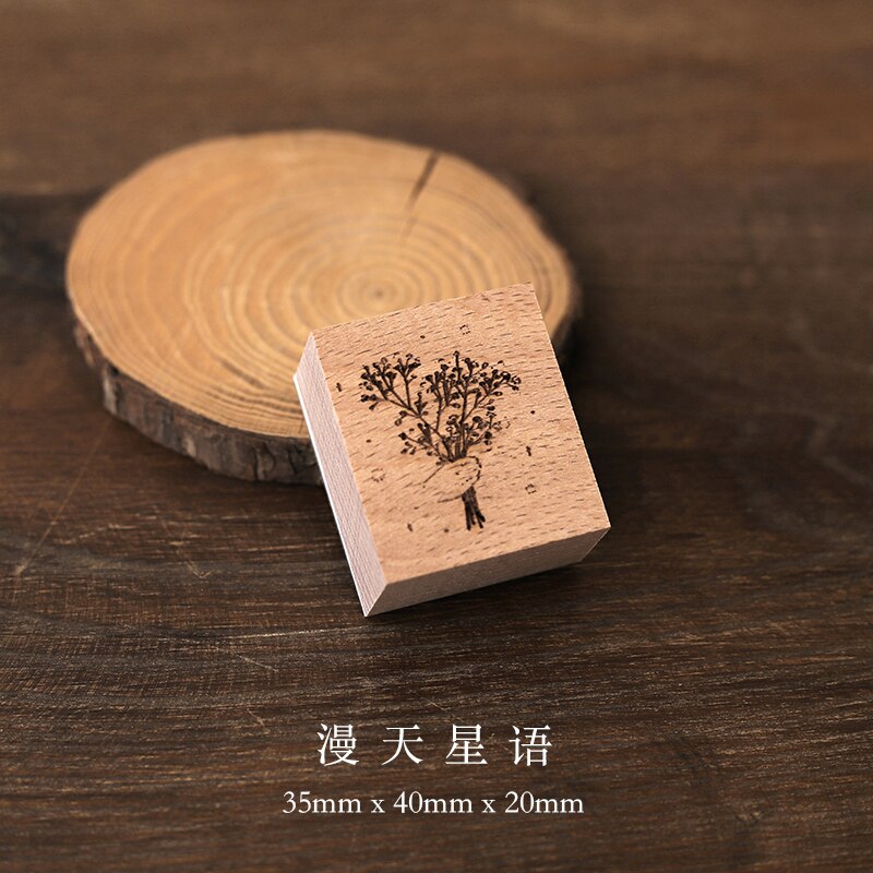 Jahrgang Strauß Blume der Poesie dekoration stempel holz stempel für scrapbooking schreibwaren DIY handwerk Standard stempel: 3