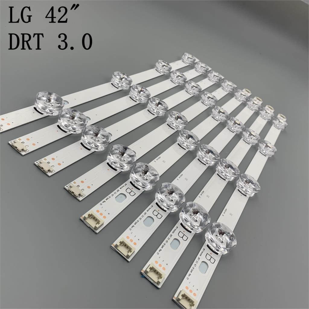 Led stripe for  lg 42 lb 5800 42 lb 5700 42 lf 5610 42 lb 550v innotek drt 3.0 42 a/b 6916l-1709b 6916l-1710b 1709a 1710a