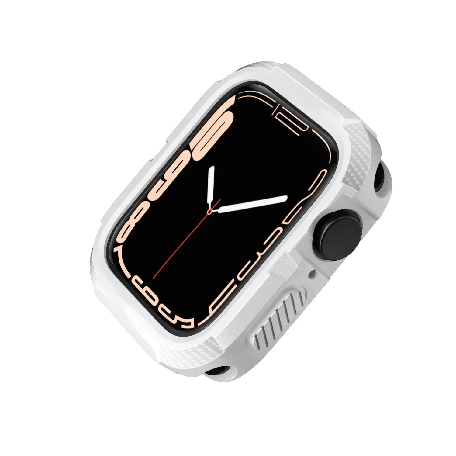 Cover voor Apple Watch Case 44mm 40mm 45mm 41mm 42mm 46mm Iwatch Accessorie TPU Screen Protector Apple Watch Series 10 9 8 7 6 Se: Ivoor / 4-6.9 Inches