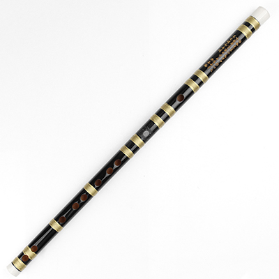 CDEFG Key Black Flute Handmade Bamboo Flute Musical Instrument Flute Dizi with Line also suitable for Beginners: F key