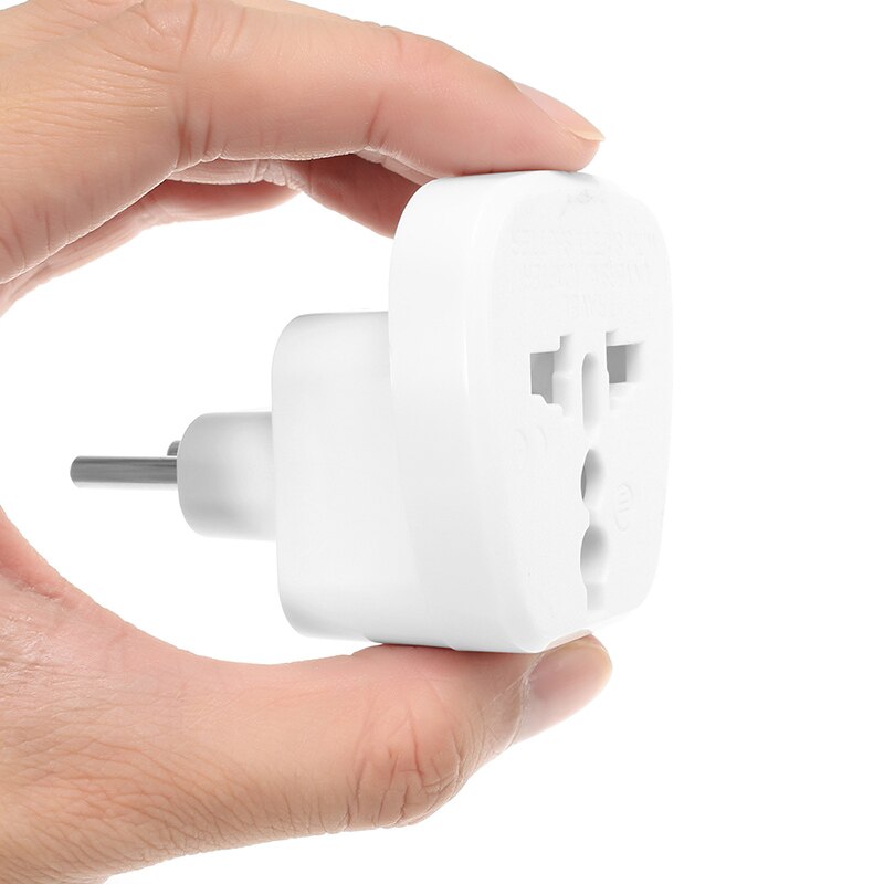 LEORY 2 Pin South Africa India Travel Plug Adaptor + 3 Pin Universal AU UK EU US to South Africa Converter 10A 250V AC adaptor