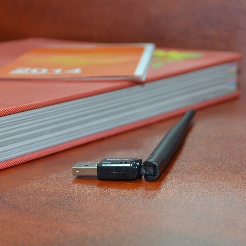 COMFAST CF-WU755P 150mbps mini usb adaptateur wifi avec WPS une clé de cryptage RTL8188EUS adaptateur wifi avec 5dBi anterna