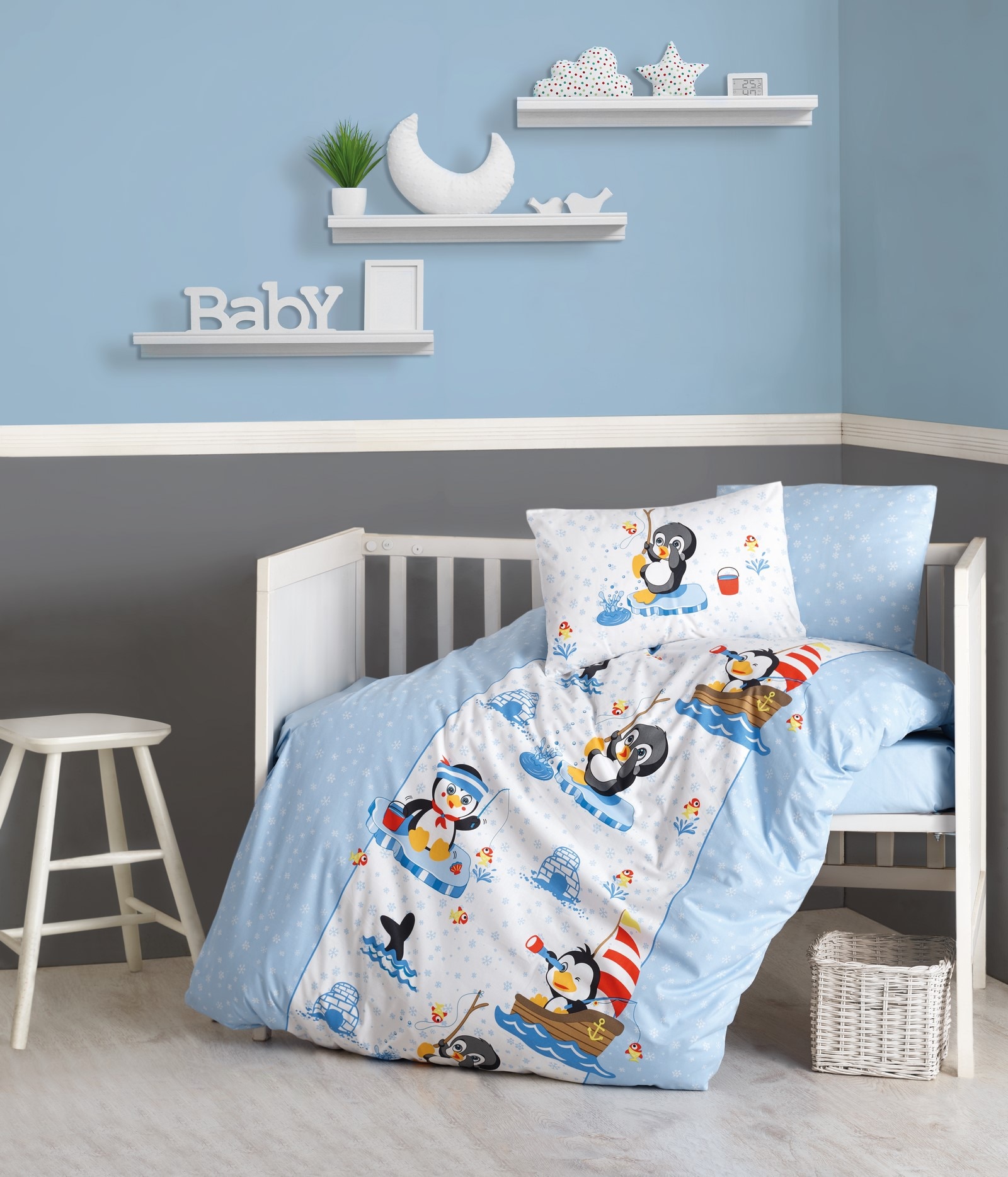 Juego de fundas de edredón para bebé, Sábana de cama, funda de almohada, habitación de bebé, para bebé, funda de cama, algodón de caja de algodón