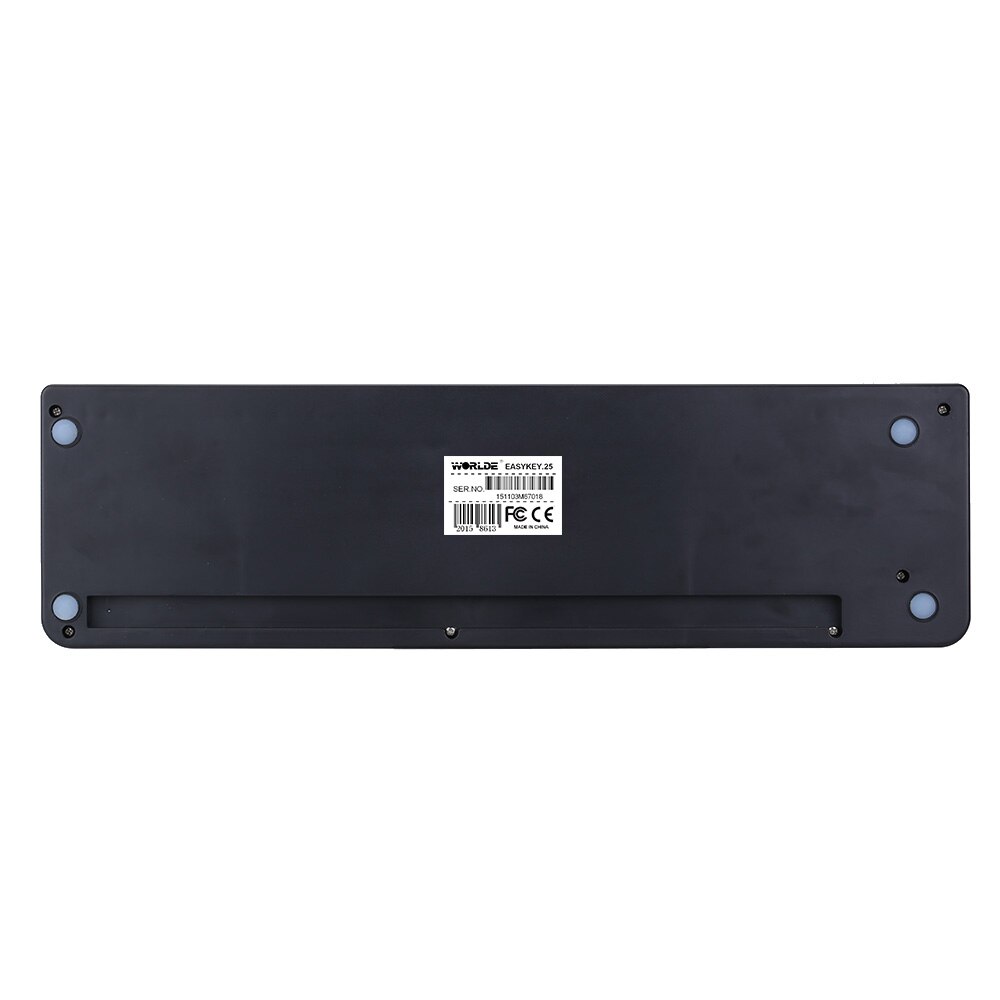 Worlde Easykey.25 teclado portátil Mini 25-Key USB MIDI Controller