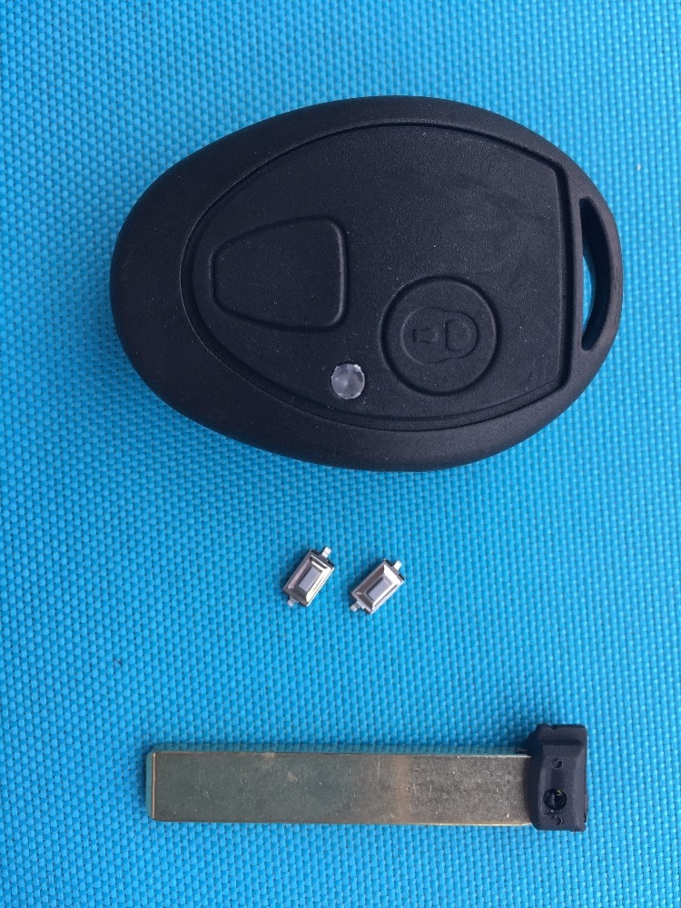 Zabeudeir Voor Rover 75 Mg Zt Vervanging 2 Knop Afstandsbediening Sleutelhanger Shell/Case Ongecensureerd Blade + 2 Stuks micro Swicthes