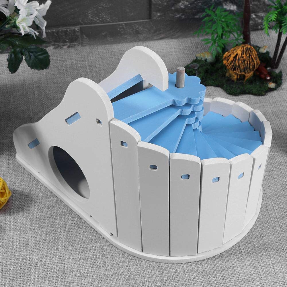 Drewniane dla chomika dom zwierząt drabina wspinaczkowa zabawkowa zjeżdżalnia dla szczura chomika mysz małe zwierzę akcesoria robić domu