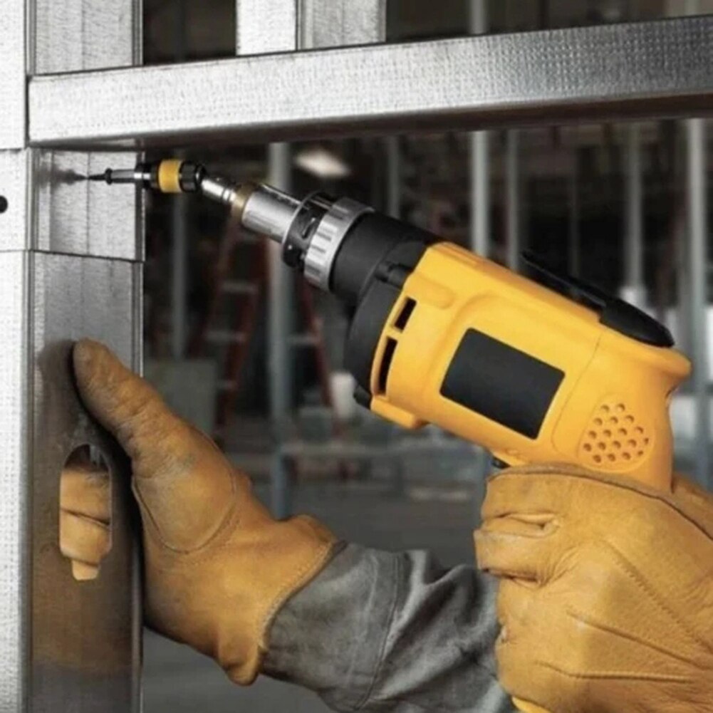 Drill Screw Tool 1/4" Carbon steel Drive Guide Drill Bit Profession Tool Accessories Screw Drill Tip