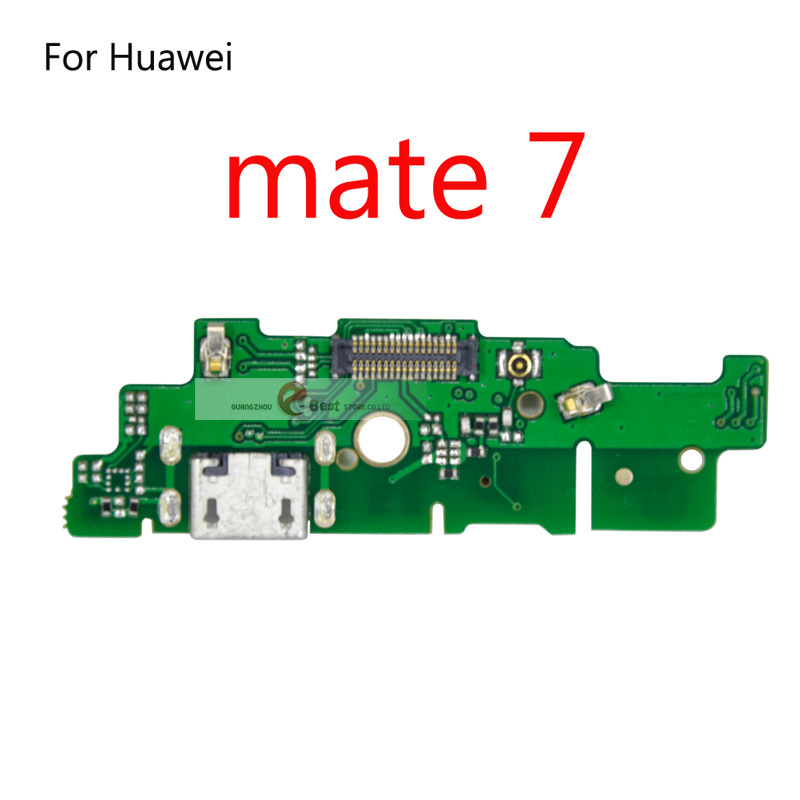 Charging Port Connector Board Parts Flex Cable With Microphone Mic For HuaWei Mate 7 8 9 10 Pro 20 lite: For Mate 7