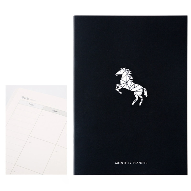 Planner Notebook Journals Organizer 365 Days Plan Weekly Monthly Notepad 77HA