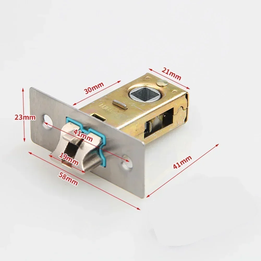 Door Hardware Tubular Latch Reversible Right Handed Rotatable Tubular Mortice Tubular Tenon Unsprung Door Zinc Alloy