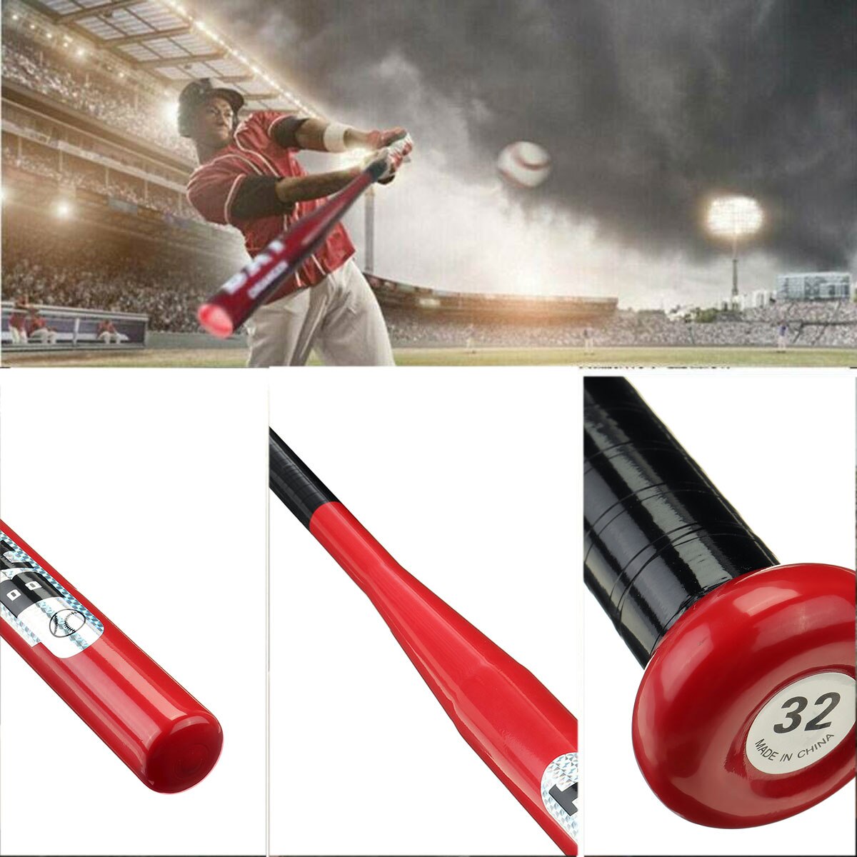 32 ''81Cm Jeugd Volwassen Aluminiumlegering Baseball Bat Racket Sport Voor Entertainment Bal Vleermuizen Softbal Honkbal Rackets Outdoor