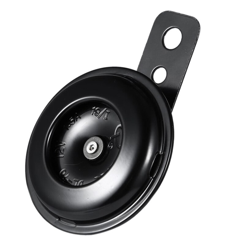 12V Waterproof Loud 105DB Round Loud Horn Speaker Universal Motorcycle Car Electric Bike ATVs Horn: Default Title
