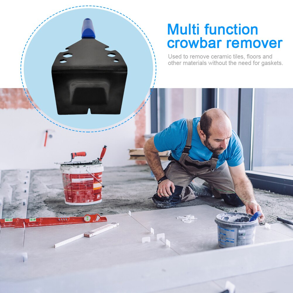 Extractor de molduras de madera multifuncional para el hogar, herramientas de mano, azulejos duraderos, eliminación de uñas portátil de acero, con manijas